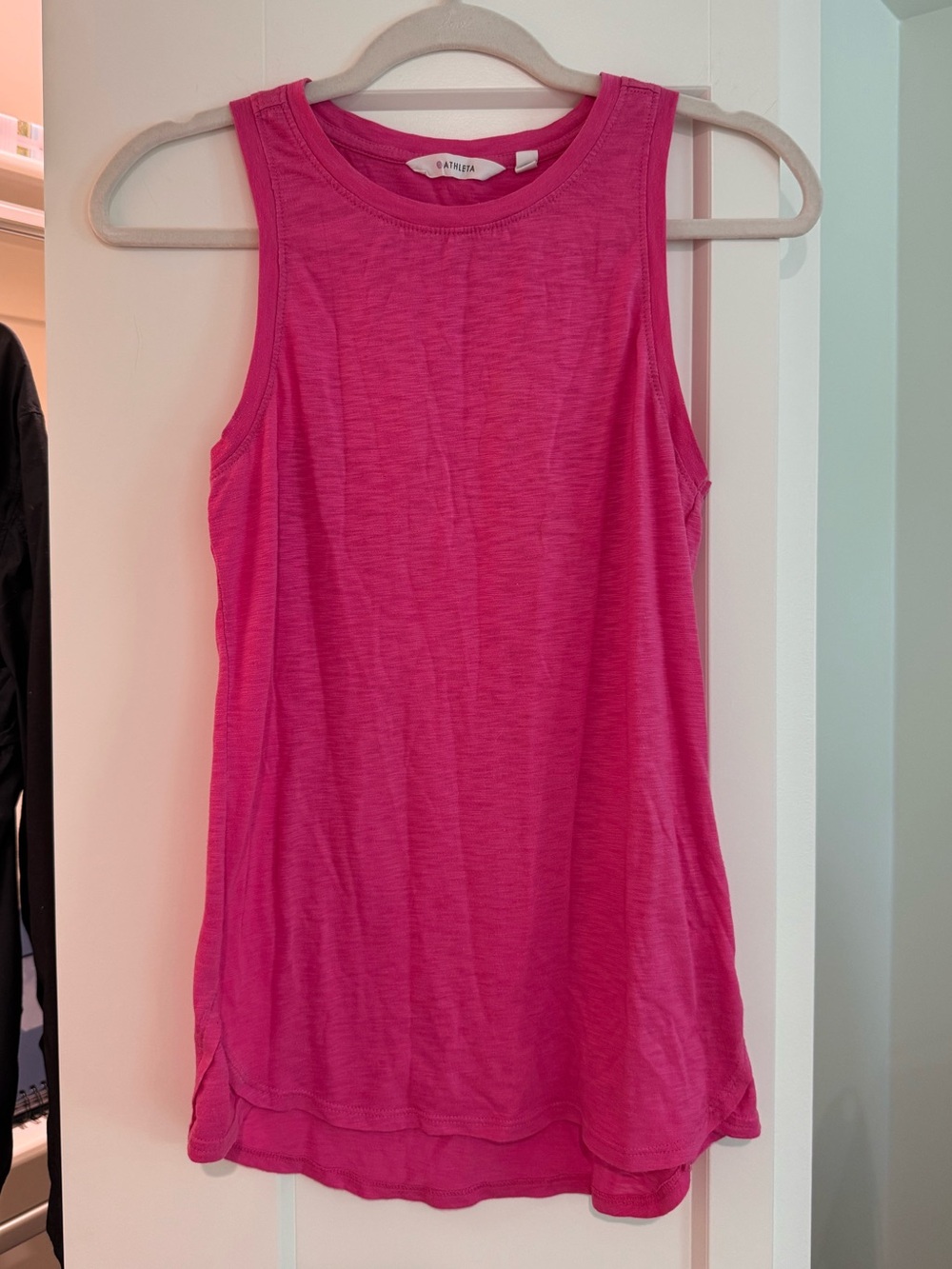 Athleta Fuchsia Asana Muscle Tank Top